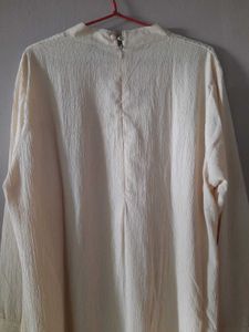 Elegant Cream Dress(bust 40-42)