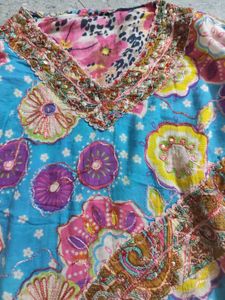 Ethnic Bollywood Inspired sequin Embroided Kurti