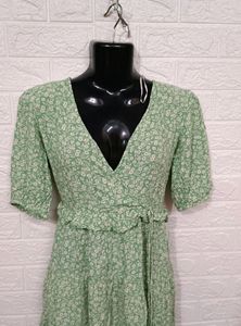 Soft Pastel Green Dress