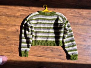 Striped Knit Sweater