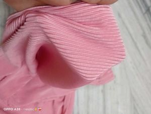 Pink Corduroy Wide Leg Pants