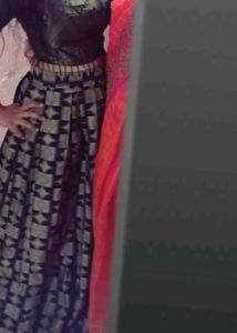 Fancy Black Lehenga And Blouse