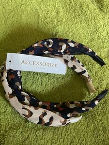 Accessorize Pack Of 2 Animal Print Hair Band