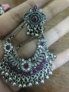 Statement Silver Earrings