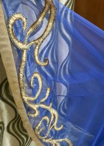 Royal Blue Anarkali Dress