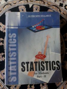 Statistics - Part II Textbook