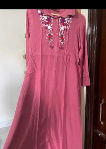Embroidered Maxi Dress/Kurta