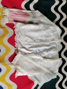 Wedding 💍 Style WHITE FAIRY FROCK WITH COAT