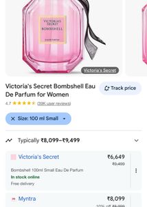 💖 Victoria’s Secret Bombshell Eau de Parfum 100ml