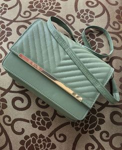 Olive Green Sling Bag