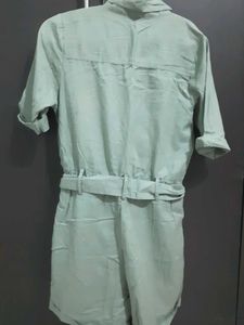 Bombay paisley sage jumpsuit- Size XS(fits S-M)