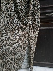 Animal Print Mini Dress