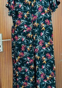 AND Floral Print Jumpsuit