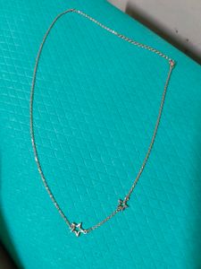 Giva Rose Gold Star Crossed Lovers Necklace