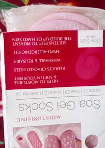Spa Gel Socks For Crack Heels (Moisturising)