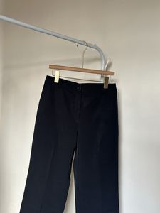 Black Straight Formal Pants