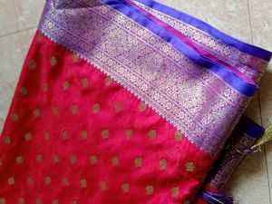 Beautiful Pink Saree