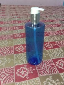 Blue Pump Bottle