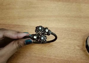 Ethnic bracelet set of 2 with Potli Bag