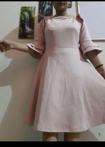 Madame Dress - Formal/ Party Outfit / Nude Colour