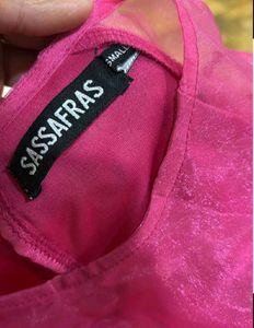 Mini Pink Shimmery New Dress