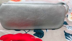Silver Crossbody Bag
