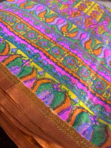 Multicoloured Saree
