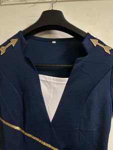 Stylish Navy Blue Blouse