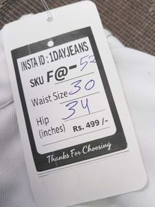 F@52 Size-30 Straight Jeans