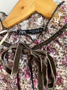 ZARA Printed Top