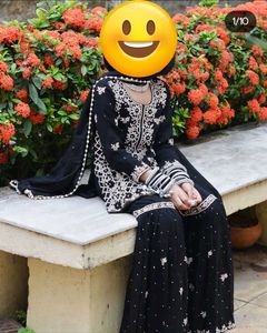 Kids Premium Stonework Sharara Set
