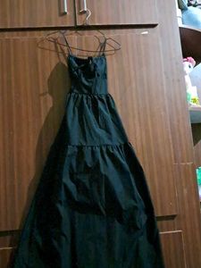 Black Tiered Dress