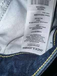 Dark Blue Denim Jeans