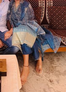 Pure Designer Organza Kurta Set