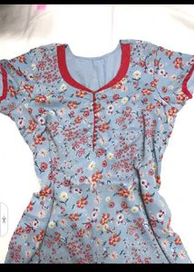 Floral Print Casual Kurti 🖤🖤