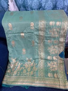 Elegant Green Saree