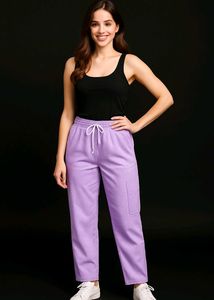 Lilac Casual Pants