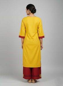 Elegant Yellow Kurta Set