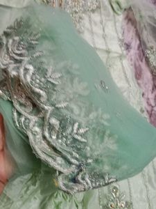 Mint Green Embellished Pakistani Suit