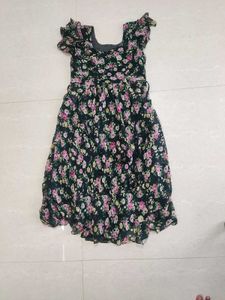Black Georgette Frock