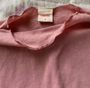 Urbanic Pink Crop Top