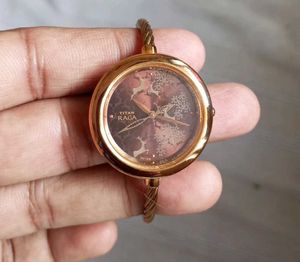 Titan Raga Orignal Rose Gold Tonned Women's Watch