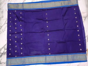 Royal blue Paithani