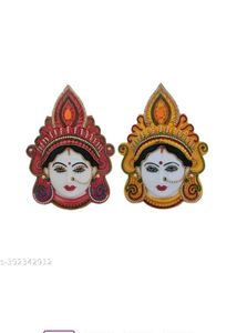 Durga Maa Mask Set