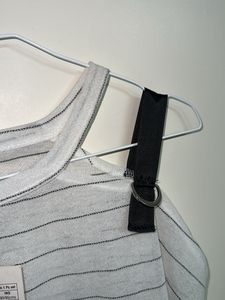 Madame White Transparent Sheer Top