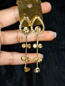 Vintage Rhinestone Earrings