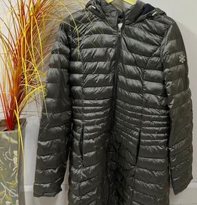 Olive Green Puffer Coat