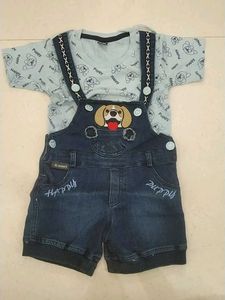 Puppy Denim Outfit