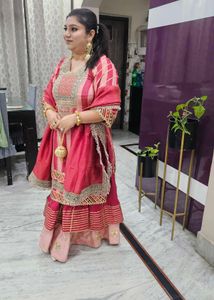 Elegant Pink Salwar Kameez Suit