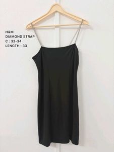 H&M Black Mini Dress